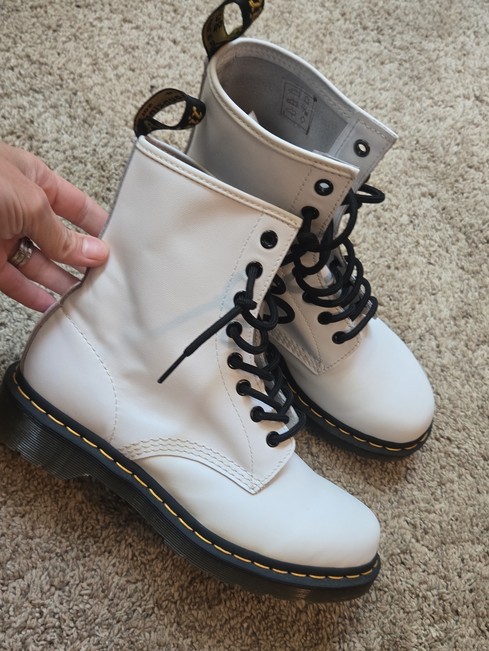 Dr. Martens The Original White Boots